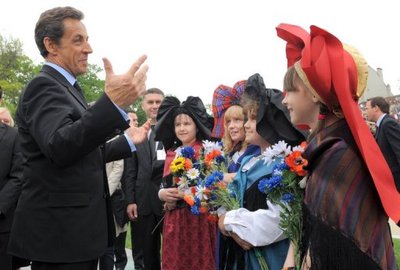 Sarkozy, Colmar le 8 mai