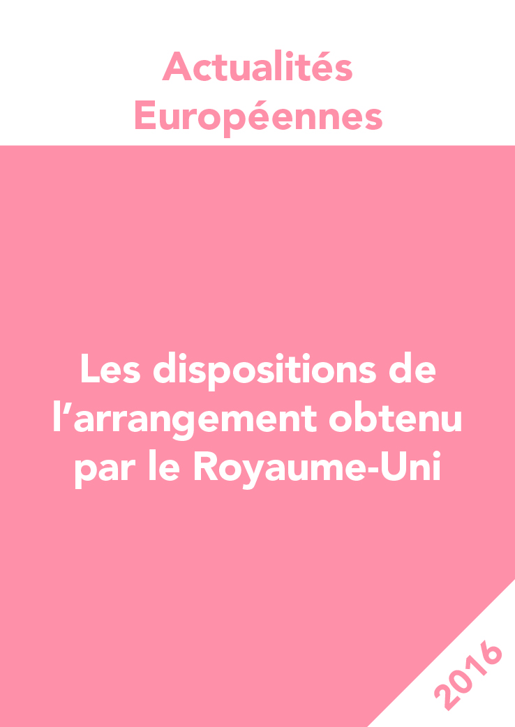 Actualités européennes 3